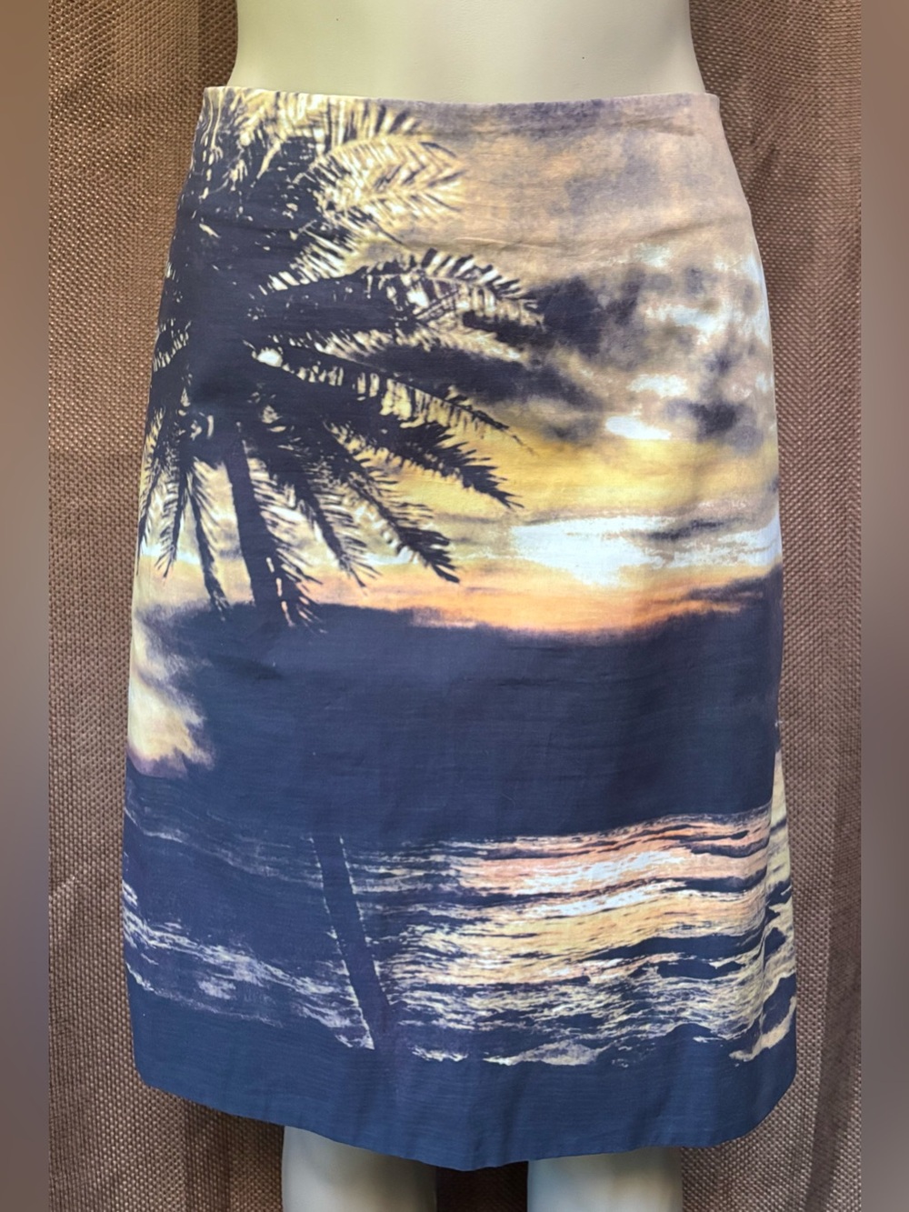 HD in Paris Sz 12 Sunset Palm Skirt